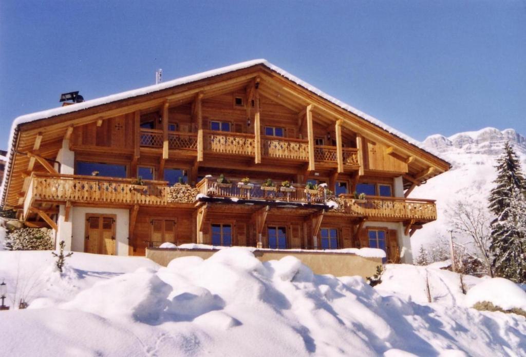 La Joubarbe Au Balcon Du Mont-Blanc Villa Sallanches Exterior photo
